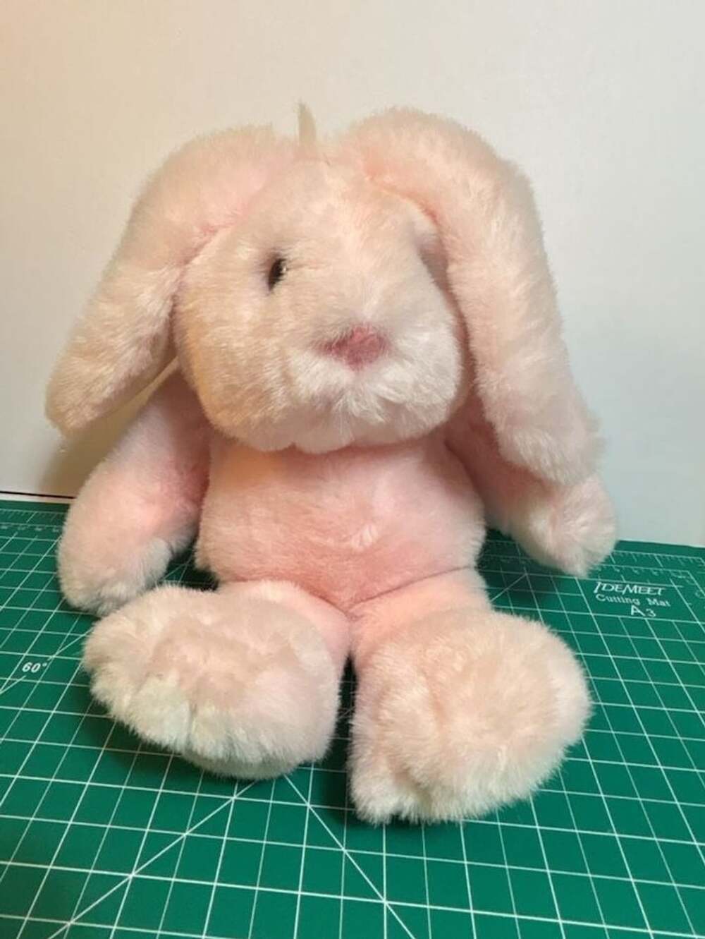 Gund Pink Bunny Rabbit Floppy Plush Stuffed Animal Toy